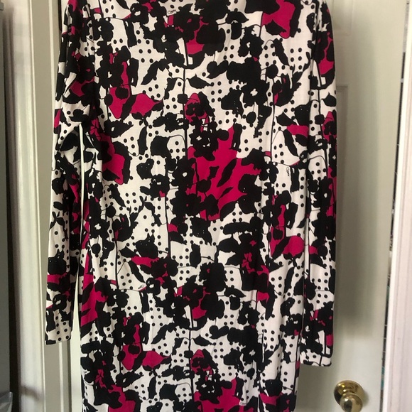 Diane von Furstenberg Silk Dress Size 14 - Picture 5 of 6